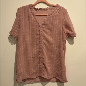 Rose pink Amazon top